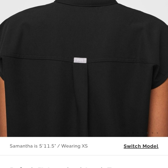 FIGS SCRUB TOP - Picture 2 of 4